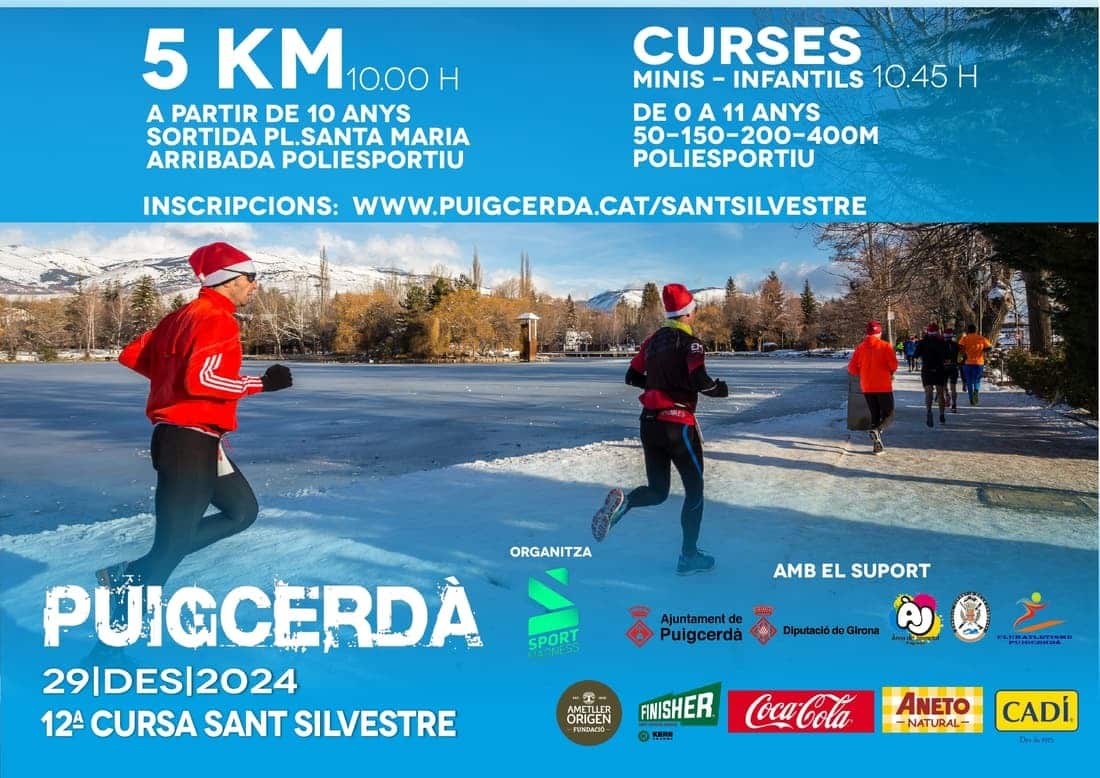 XII Cursa solidària de Sant Silvestre a Puigcerdà