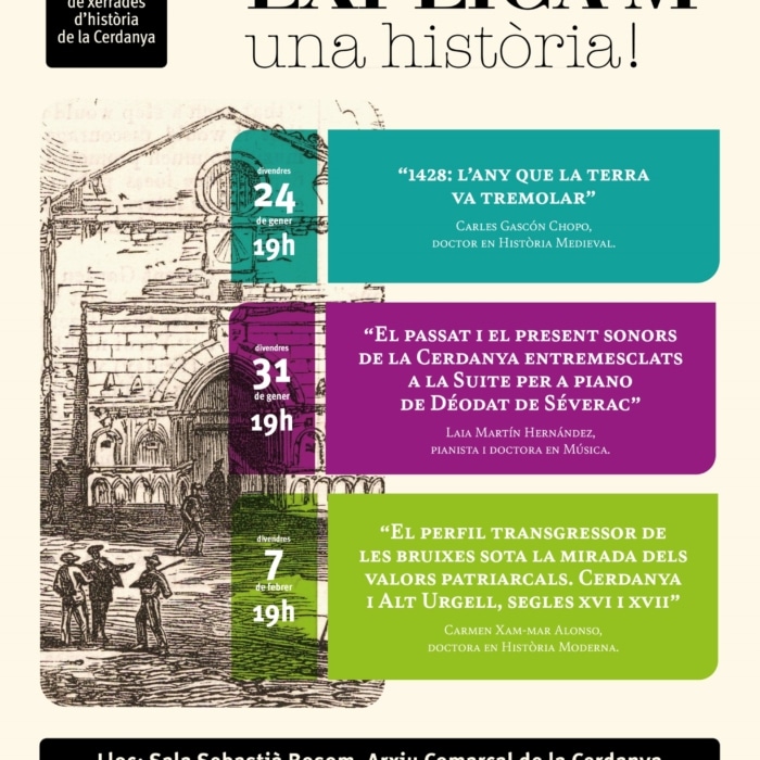 Explica'm una història: "El perfil transgressor de les bruixes sota la mirada dels valors patriarcals. Cerdanya i Alt Urgell, segles XVI i XVII"