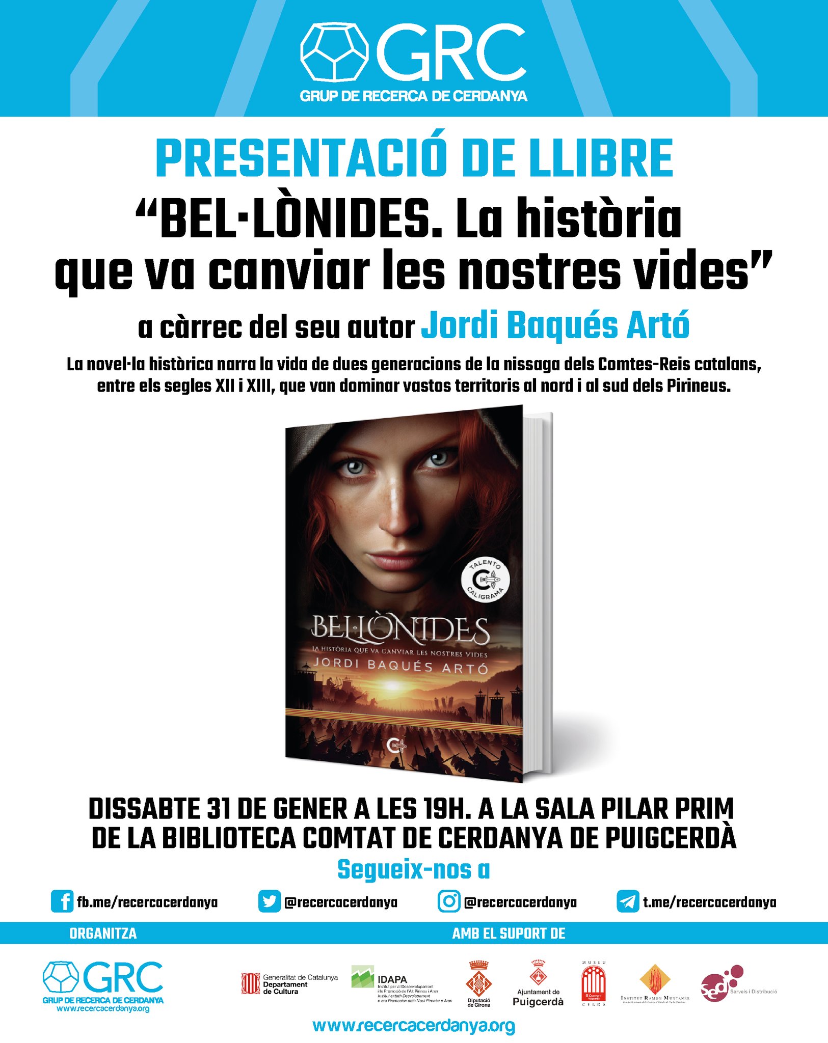 Presentació de llibre: "Bel·lònides. La història que va canviar les nostres vides"