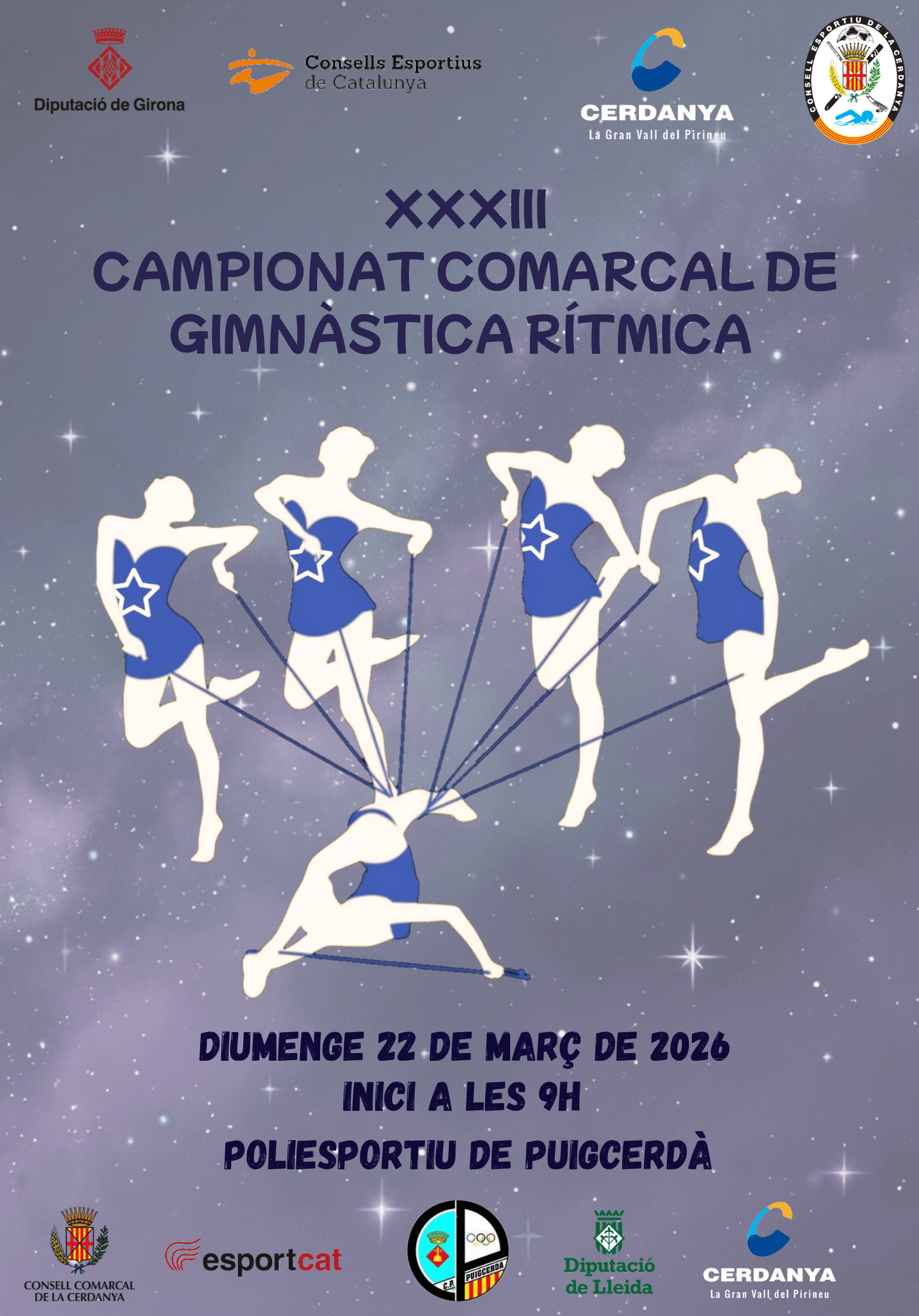 XXIII Campionat comarcal de gimnàstica rítmica