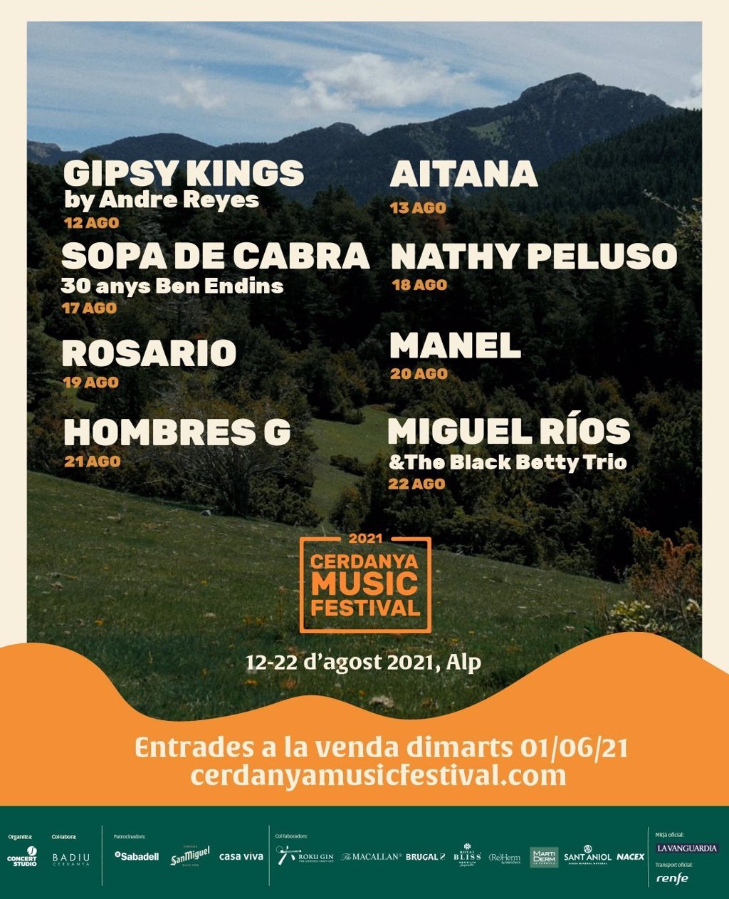 Gipsy Kings by André Reyes - Cerdanya Music Festival