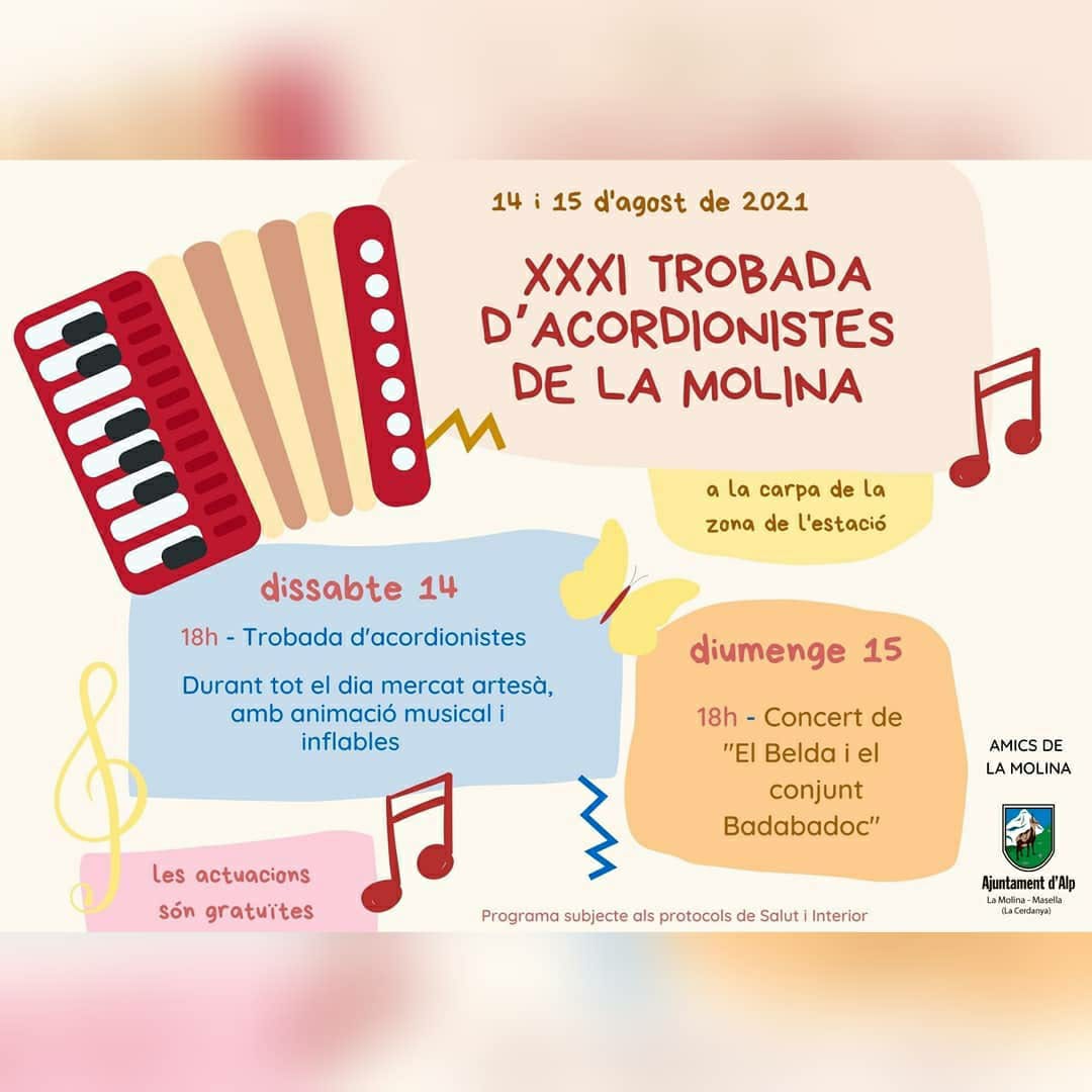 XXXI Trobada d'acordionistes de la Molina 2021