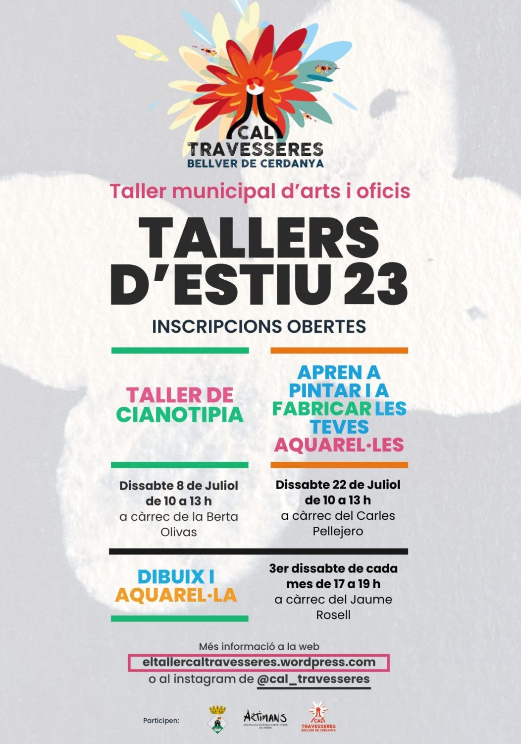 Tallers d'Estiu a Cal Travesseres