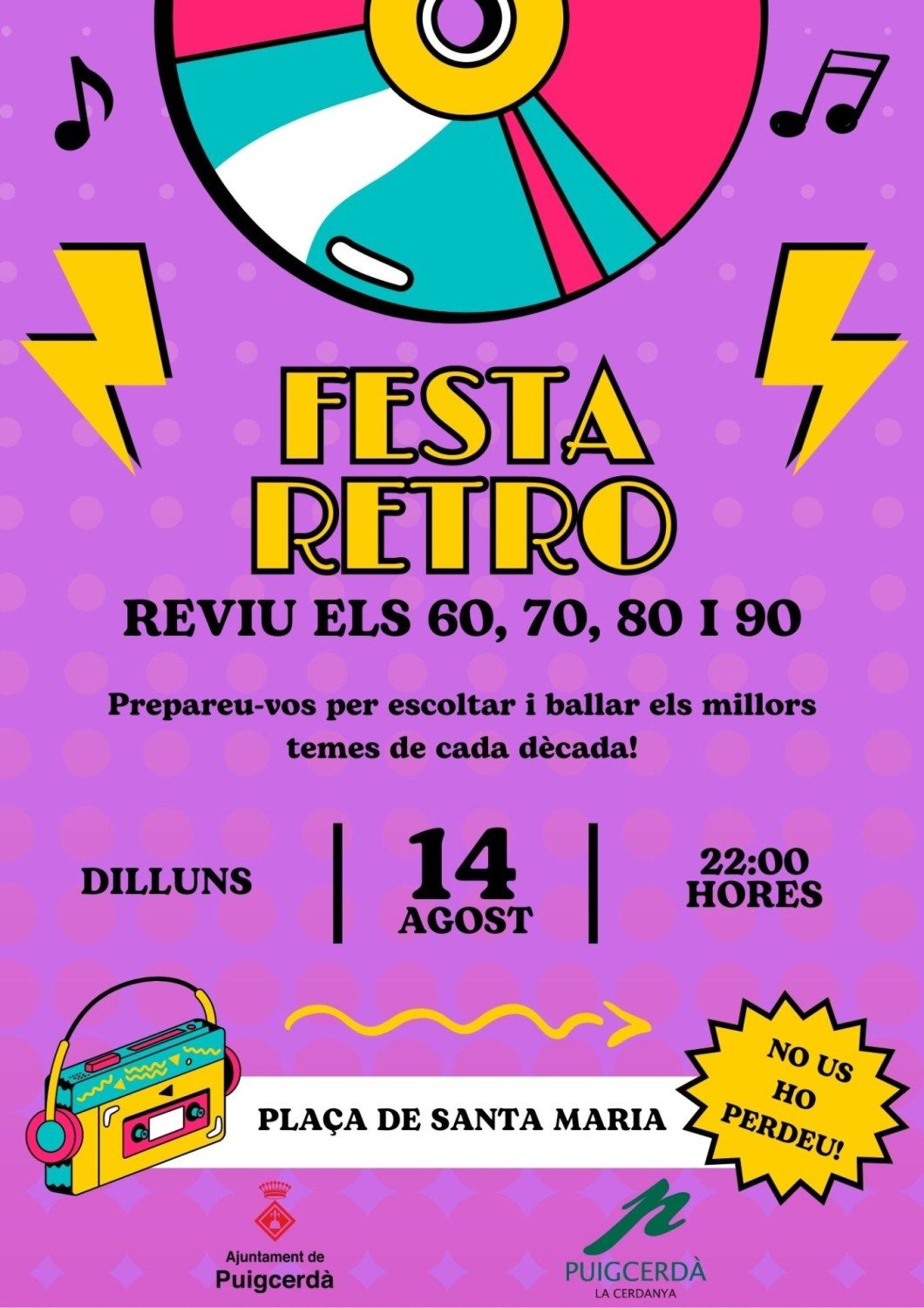 Festa retro Puigcerdà