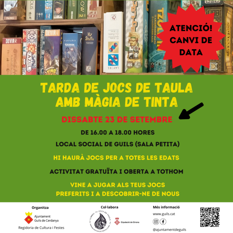 Tarda de jocs de taula