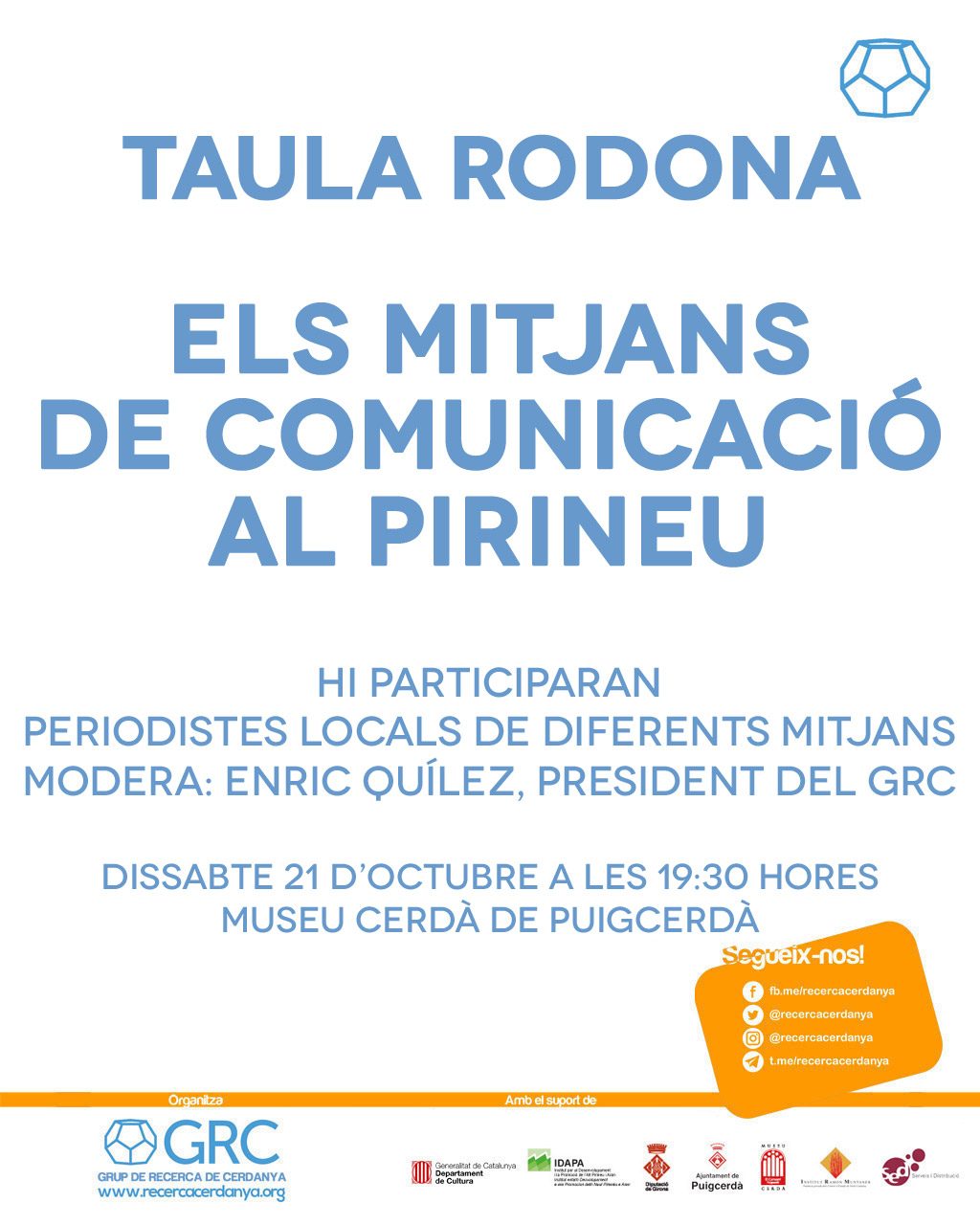 Taula Rodona sobre els Mitjans de Comunicació al Pirineu