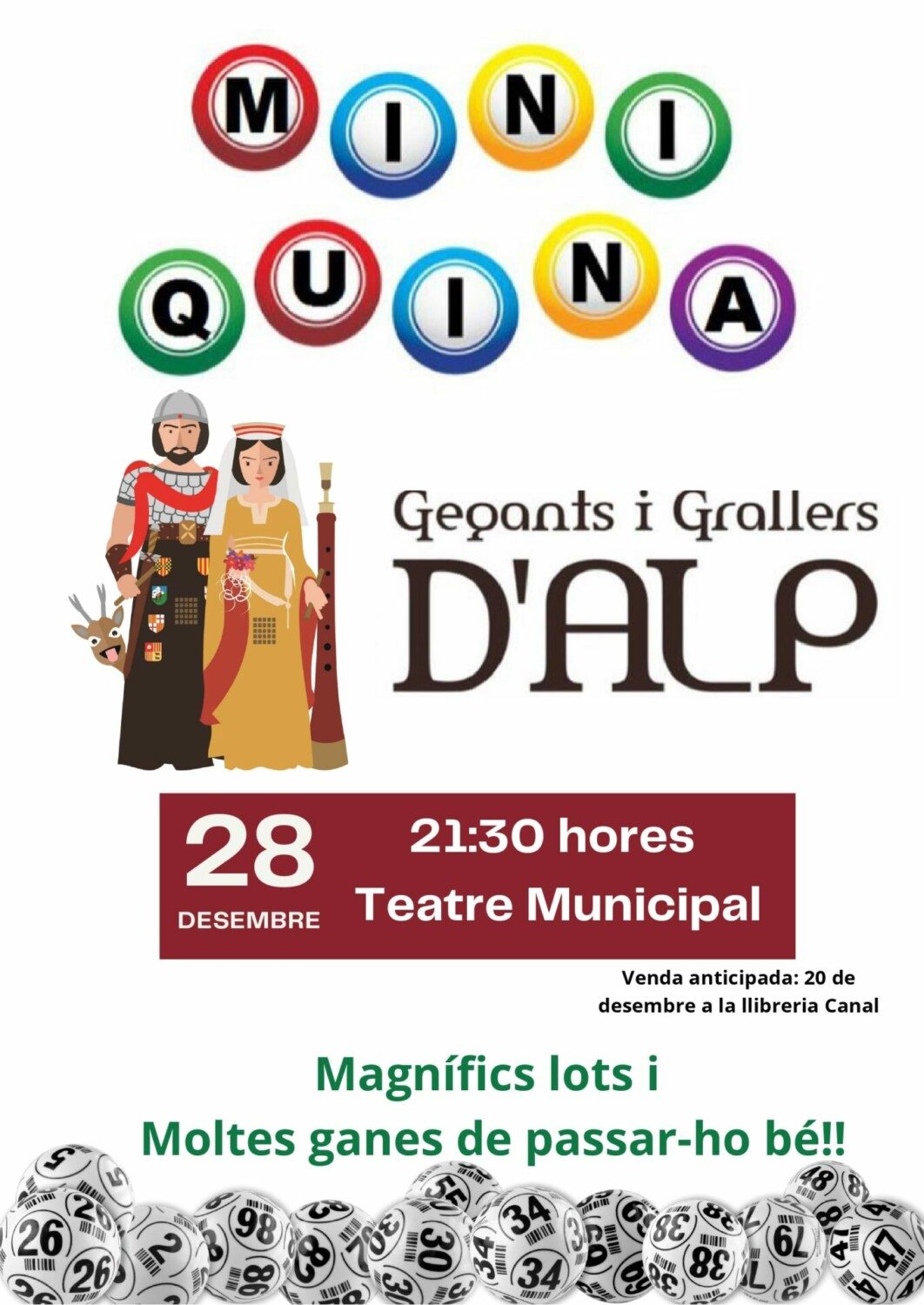 Mini Quina dels Gegants i Grallers d'Alp