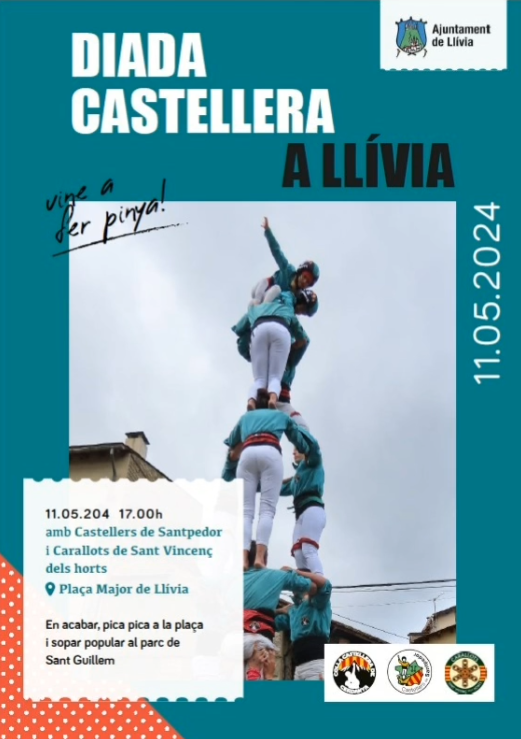 Diada castellera a Llívia