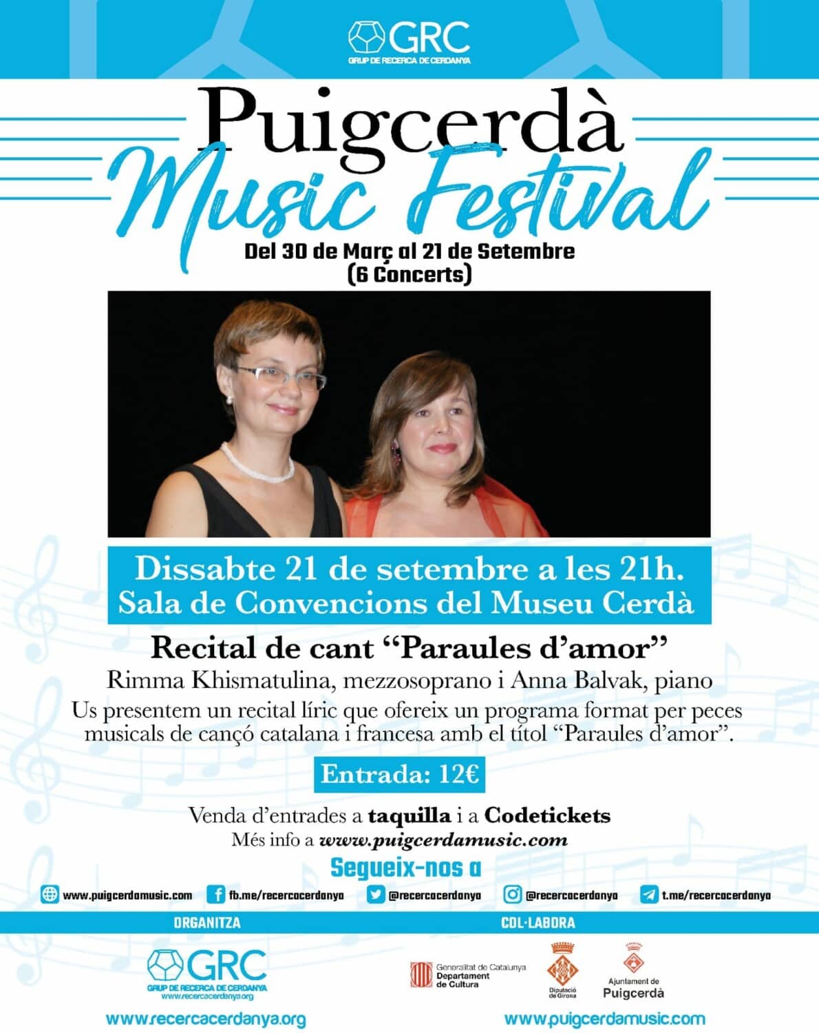 Recital de cant "Paraules d'amor"