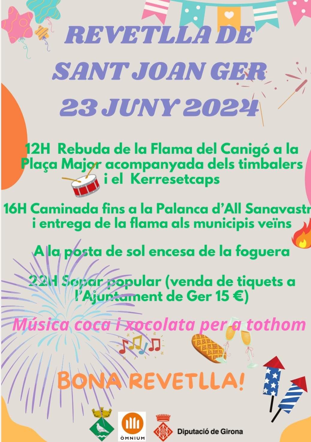 Revetlla de Sant Joan a Ger