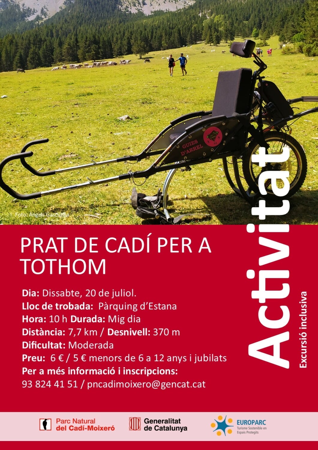 Prat de Cadí per a tothom