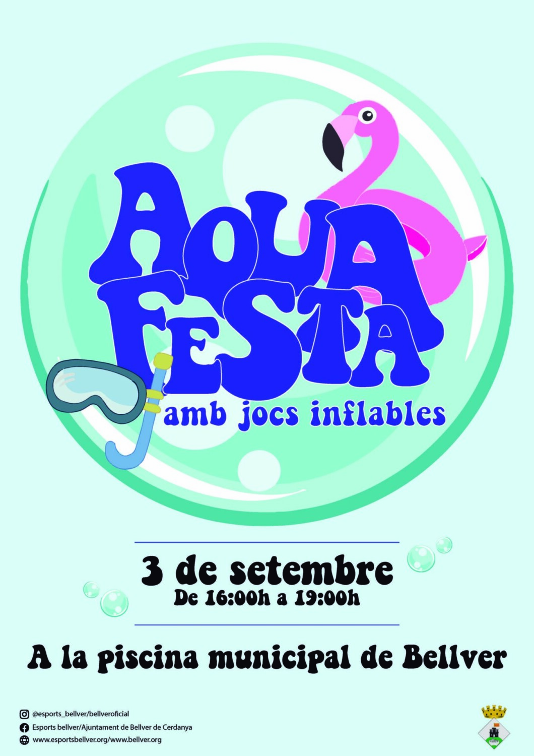 Aquafesta amb jocs inflables