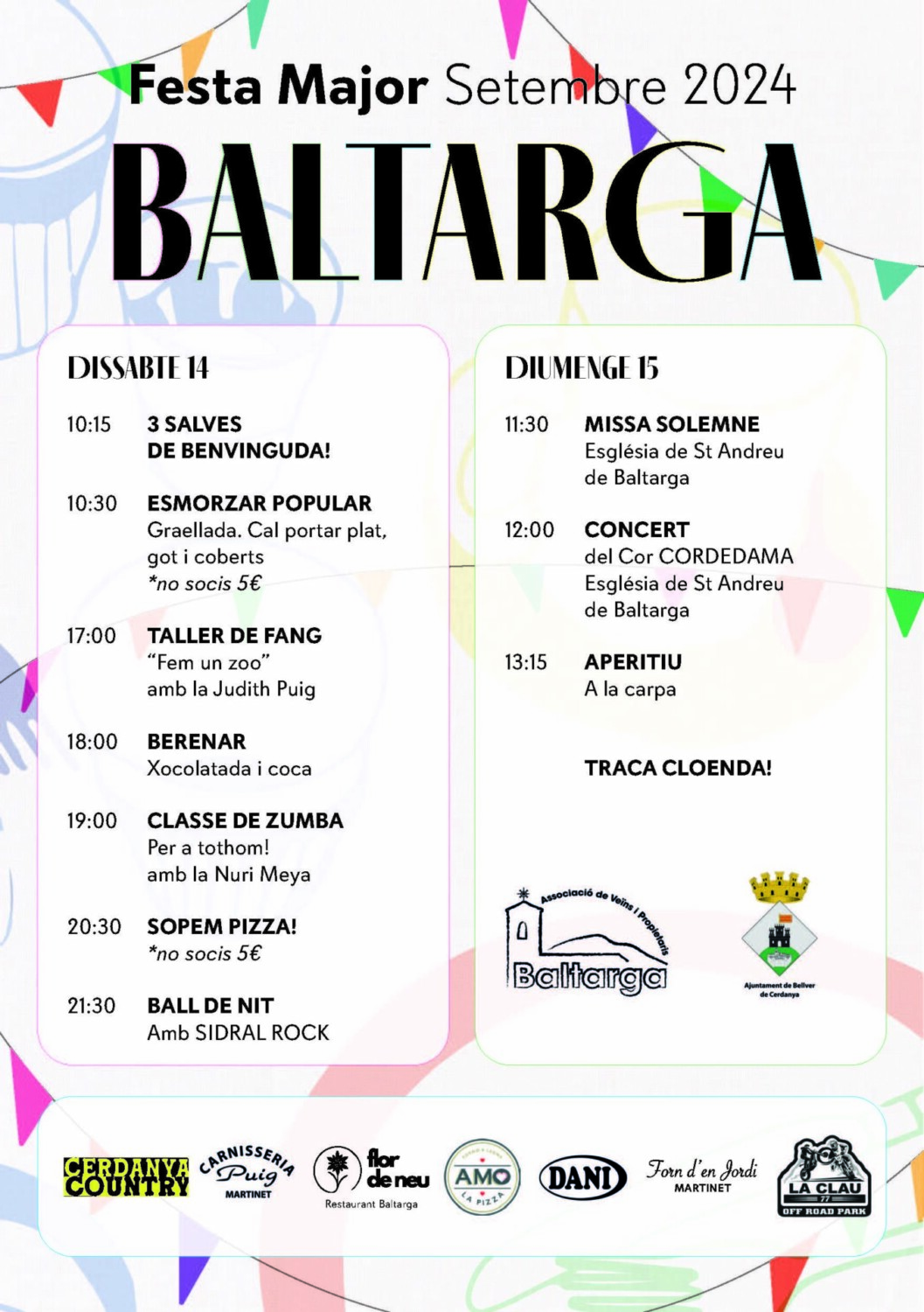 Festa Major de Baltarga 2024