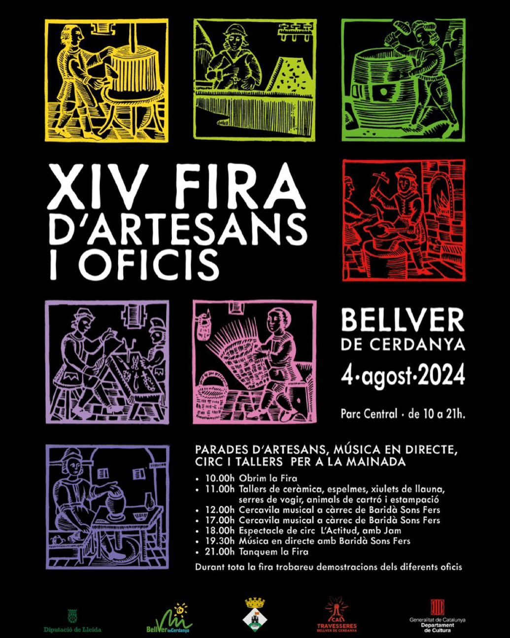 XIV Fira d'artesans i oficis a Bellver de Cerdanya