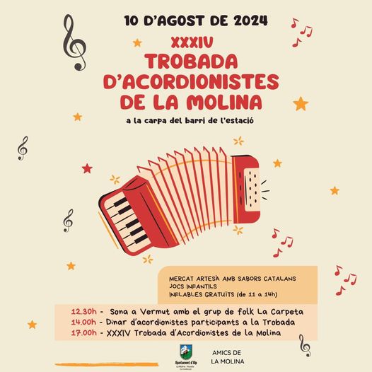 XXXIV Trobada d'acordionistes de La Molina