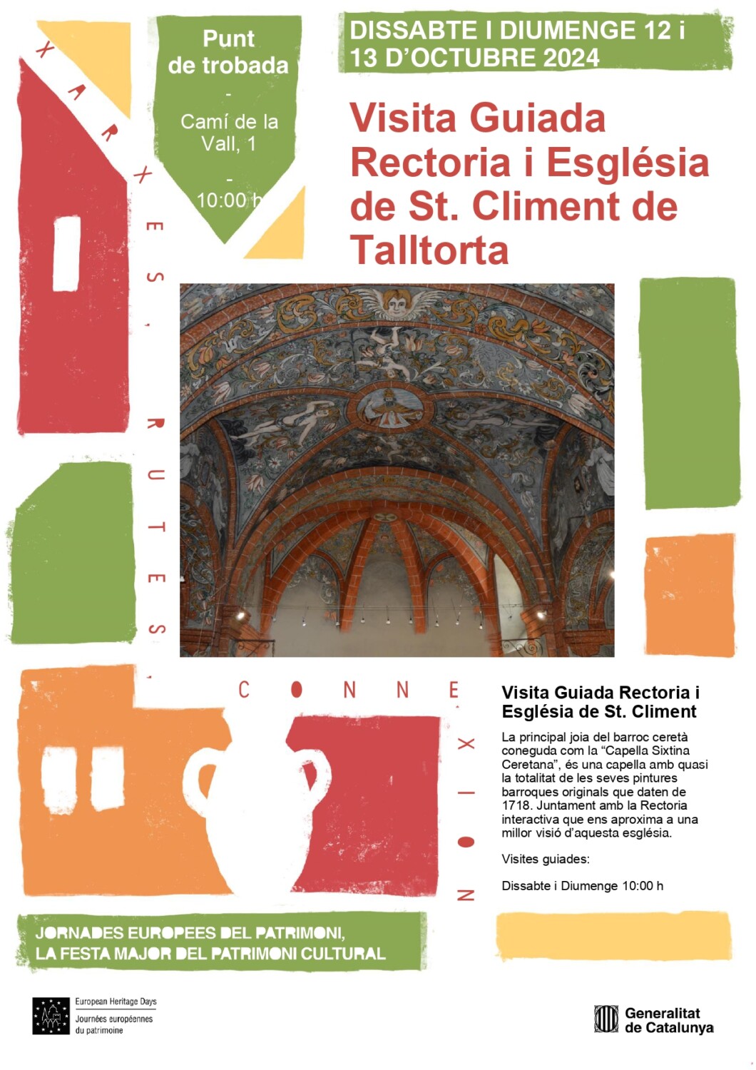 Visita Guiada Rectoria i Església de St.Climent de Talltorta