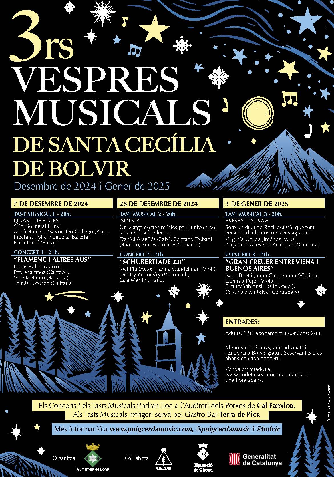 3rs Vespres musicals de Santa Cecília de Bolvir