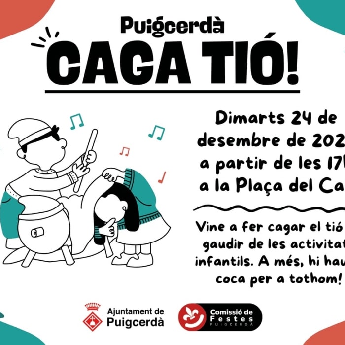 Caga Tió a Puigcerdà