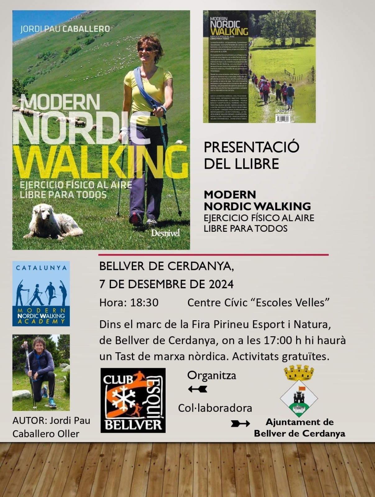 Presentació del llibre Modern Nordic Walking