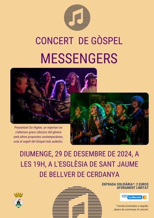 Concert de Góspel amb el grup Messengers