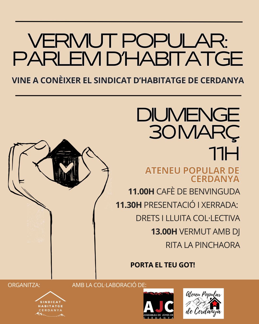 Vermut popular: "Parlem d'habitatge"