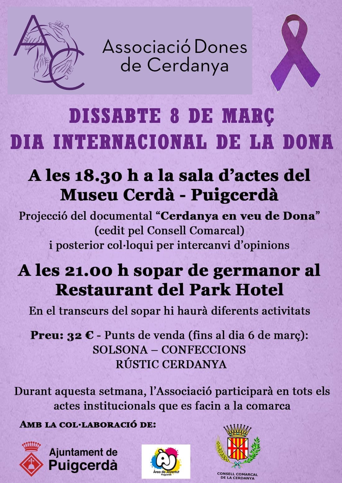 8M: Dia Internacional de la Dona