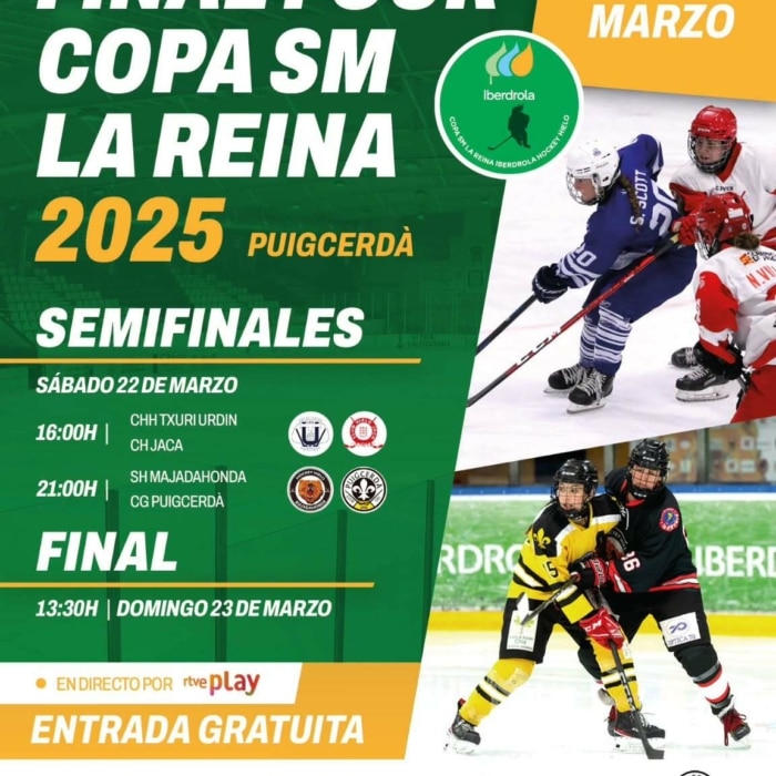 Final Four Copa de SM la Reina d'hoquei gel