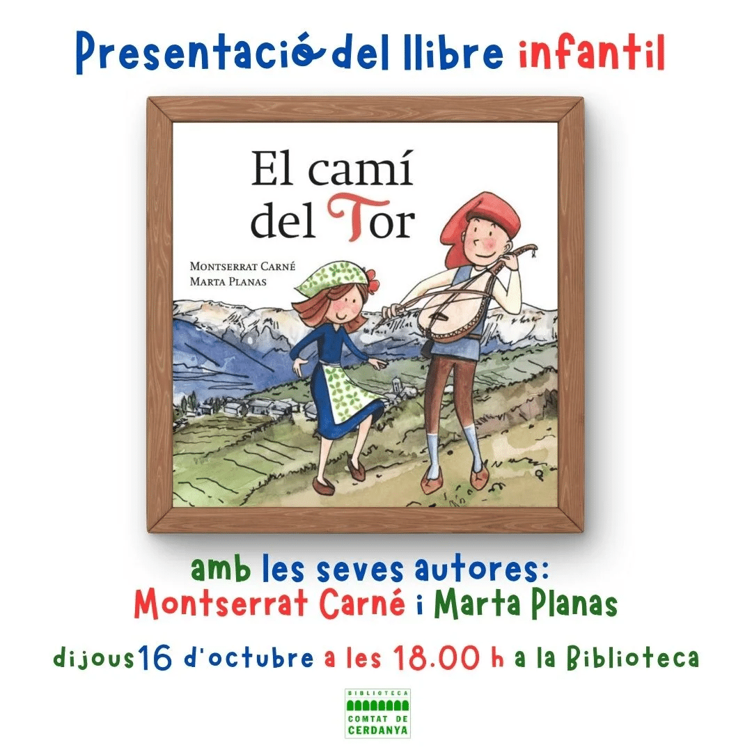 Presentació de llibre: El camí del Tor