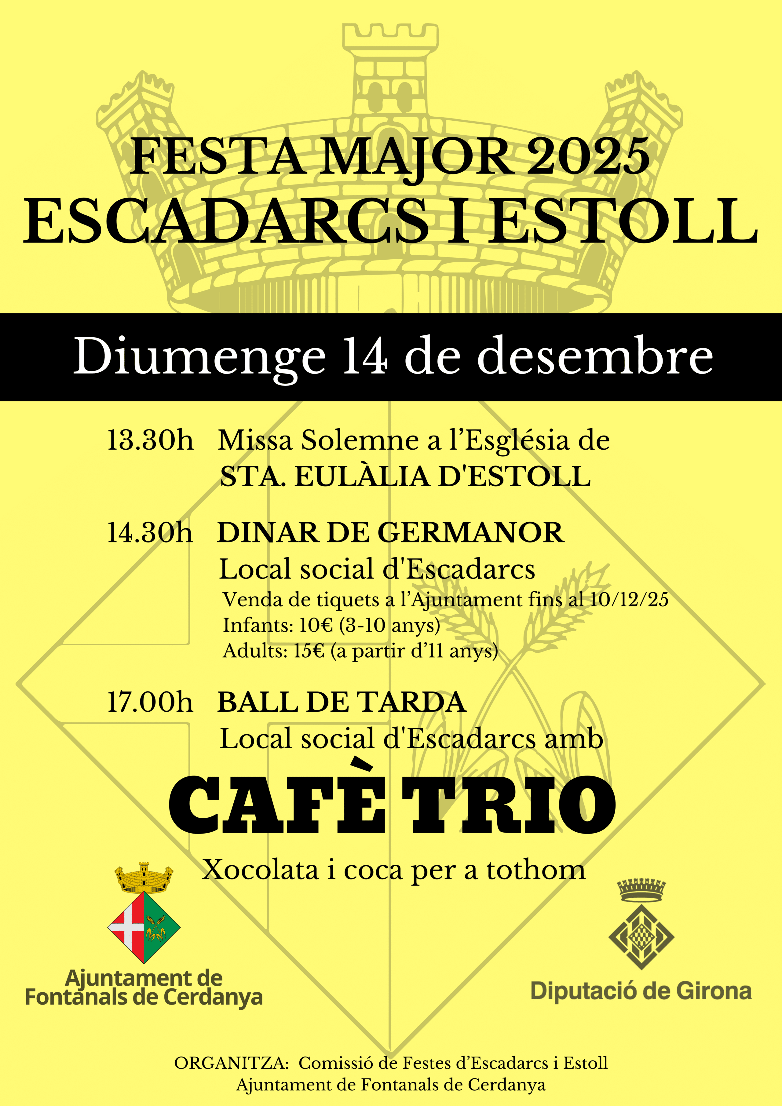 Festa Major d'Escadars i Estoll 2025