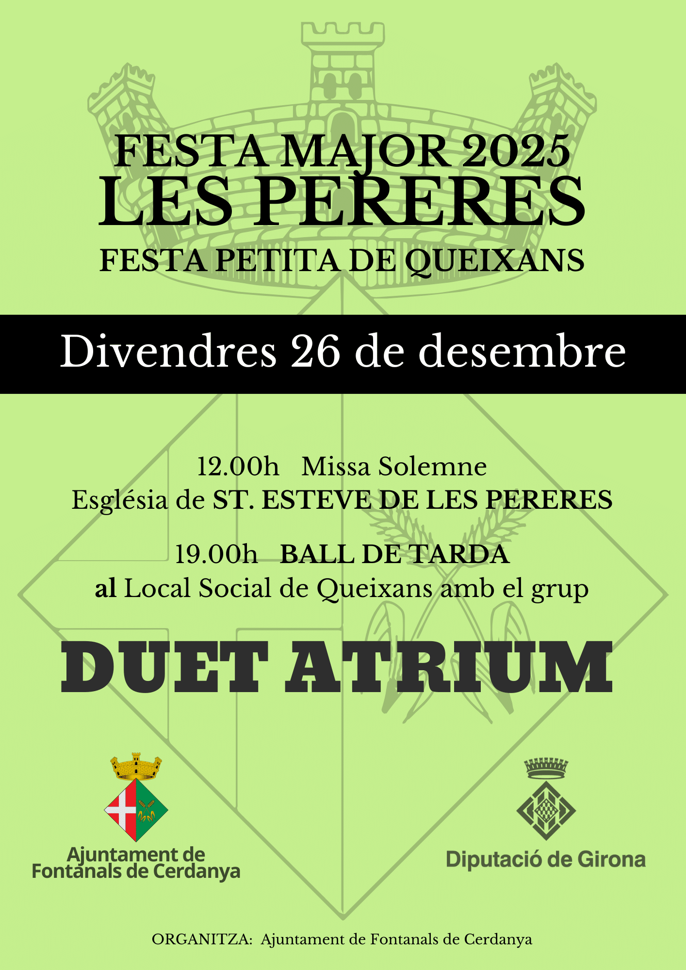 Festa Major d'Escadars i Estoll 2025