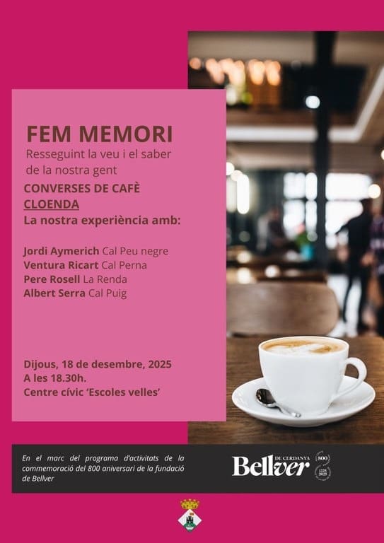 Fem memori - Converses de cafè "L'escola"
