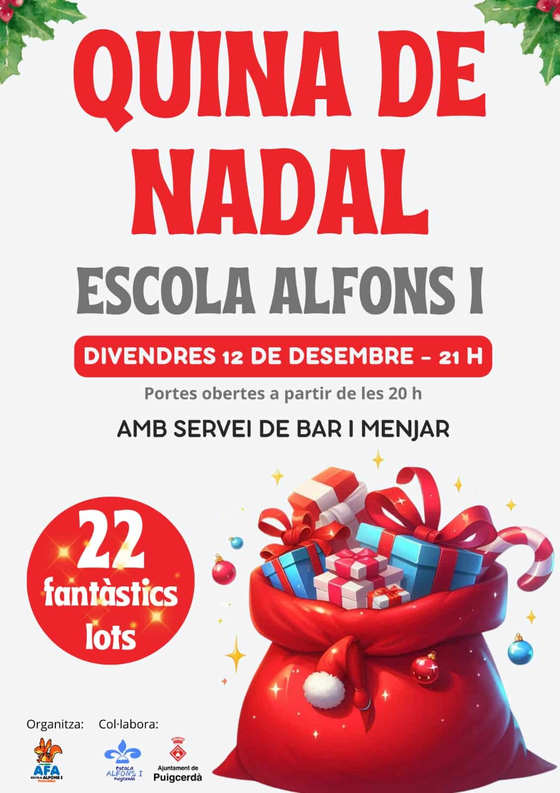 Quina de Nadal Escola Alfons I Puigcerdà