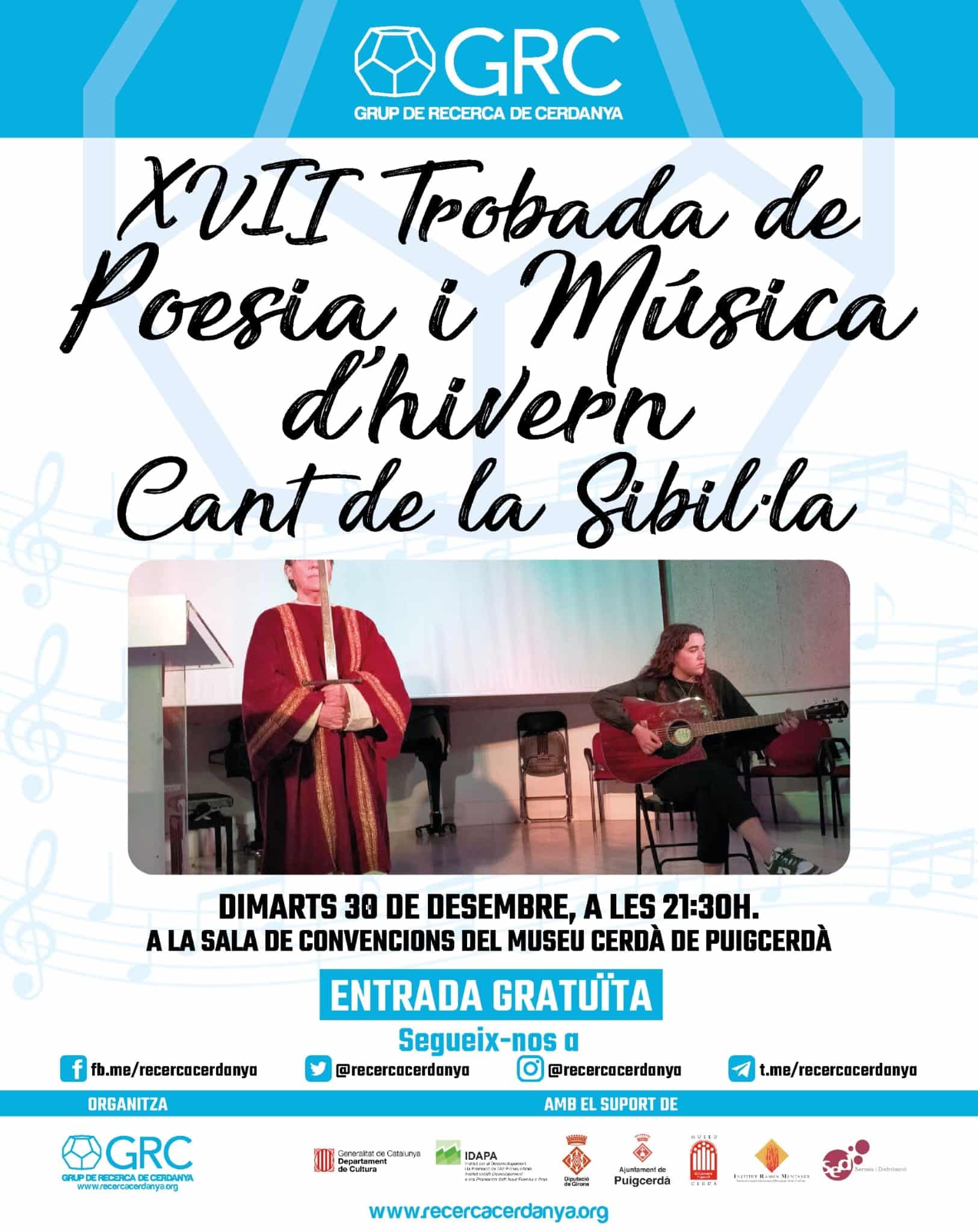 XVII Trobada de Poesia i Música d’hivern: Cant de la Sibil·la