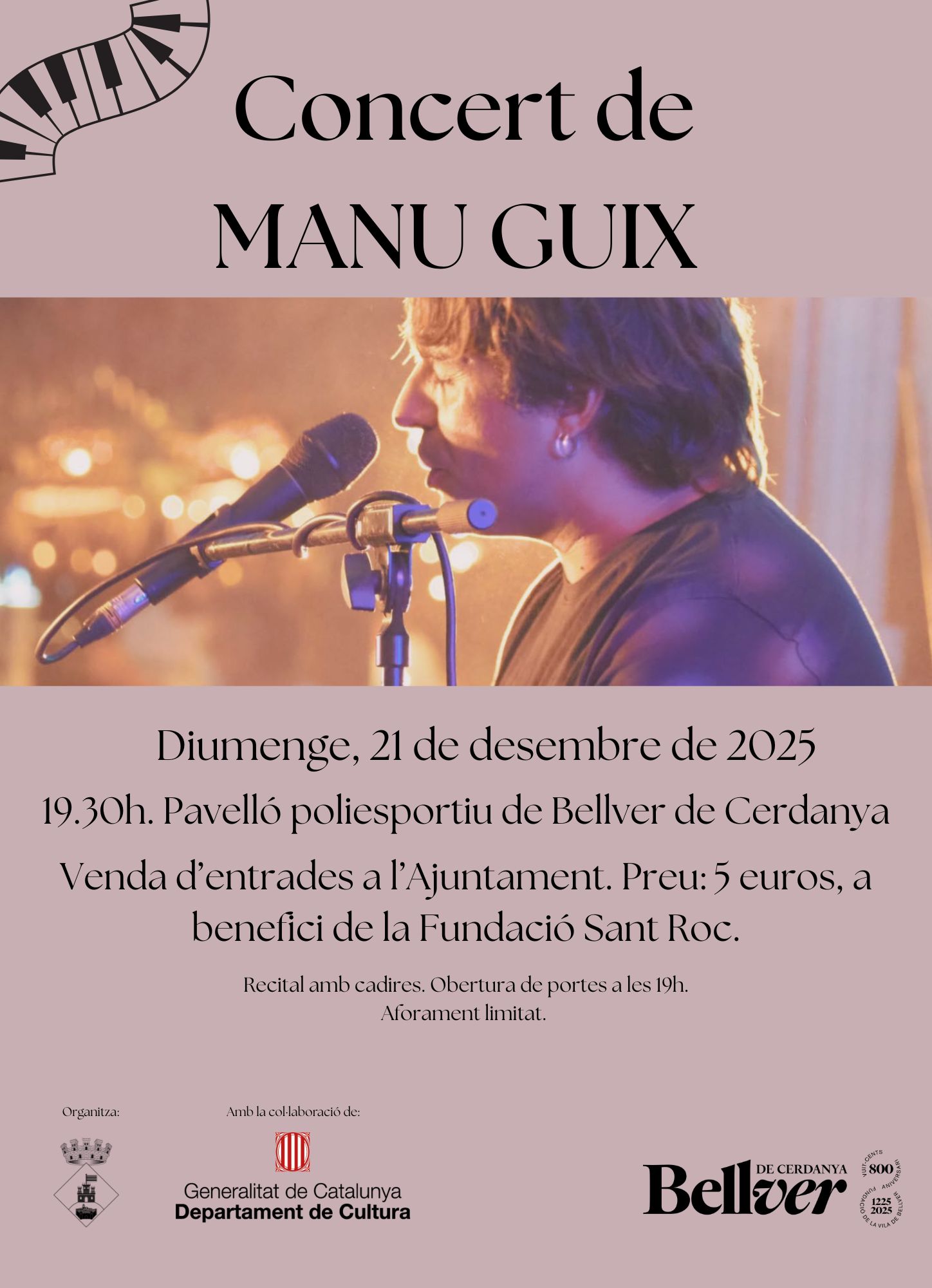 Concert de Manu Guix