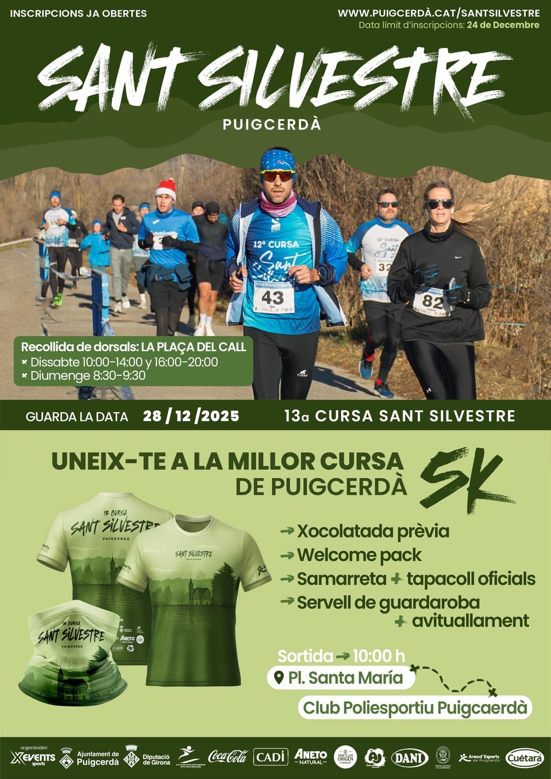 XIII Cursa solidària de Sant Silvestre a Puigcerdà
