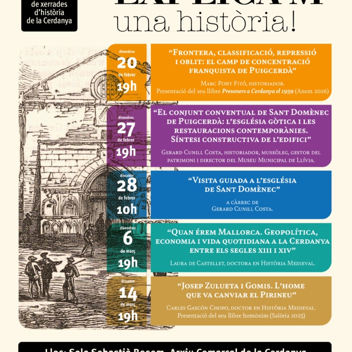 Explica'm una història: "Frontera, classificació, repressió i oblit: el camp de concentració franquista de Puigcerdà"