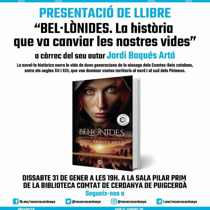 Presentació de llibre: "Bel·lònides. La història que va canviar les nostres vides"