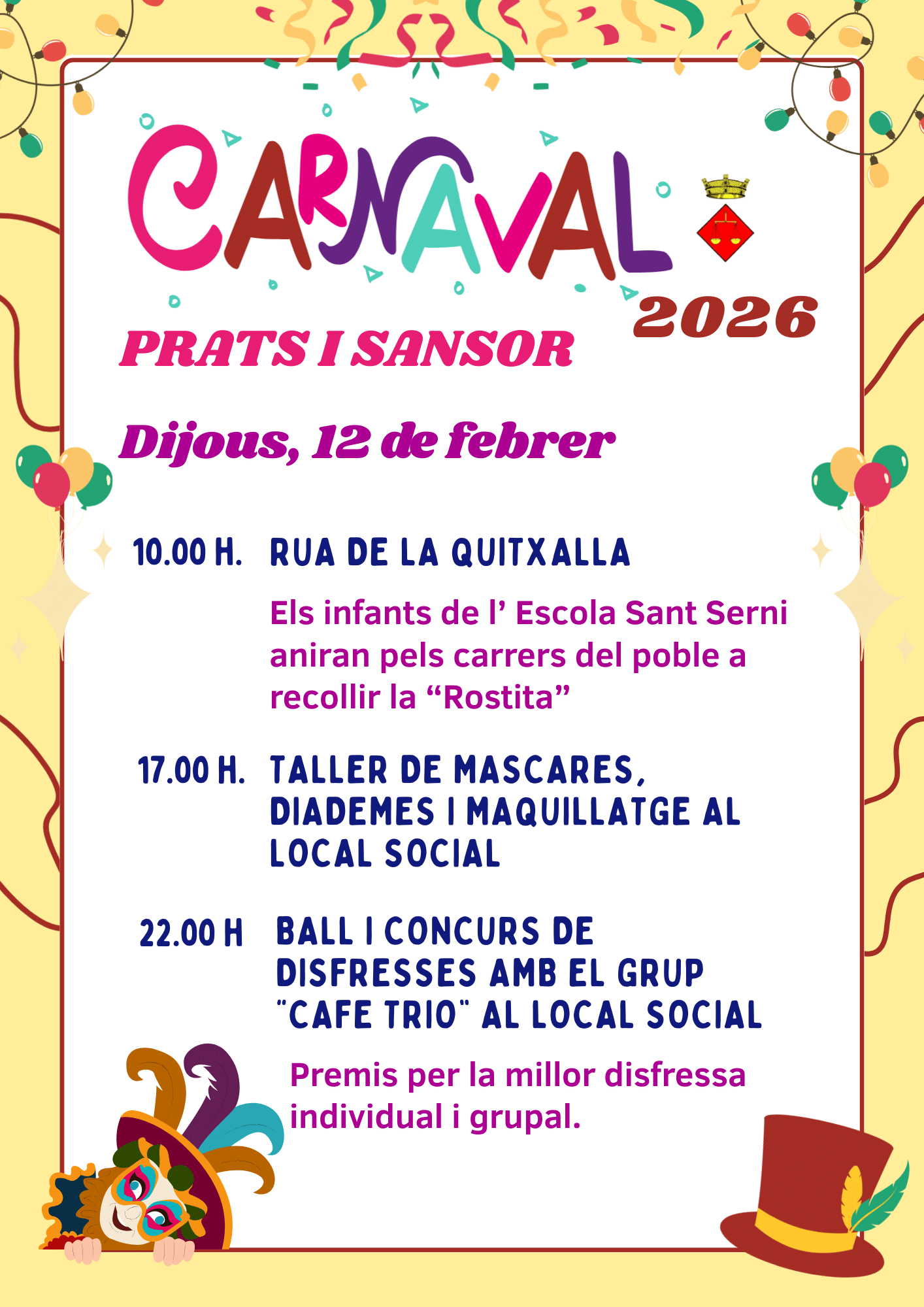 Carnaval a Prats i Sansor