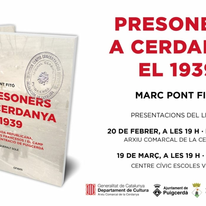 Presentació del llibre: Presoners a Cerdanya el 1939
