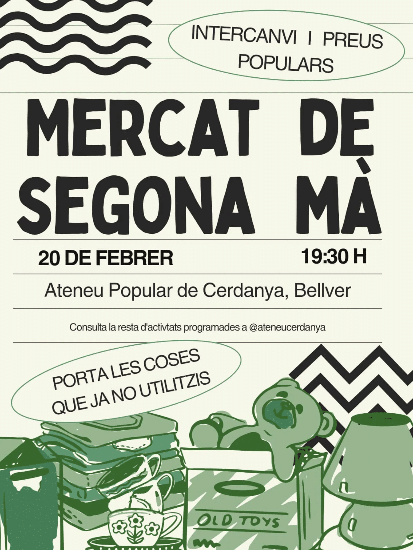 Mercat de segona mà i d’intercanvi
