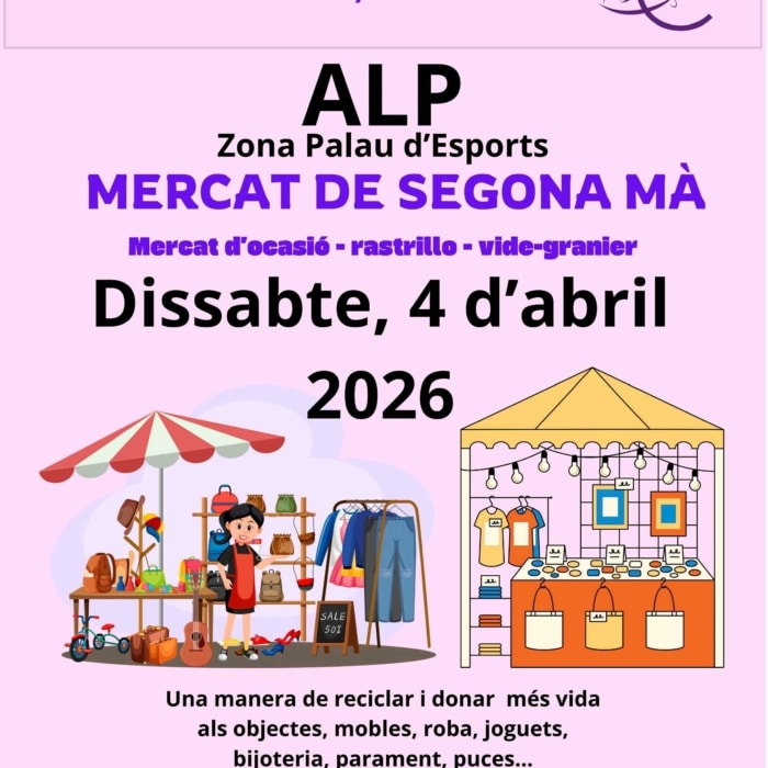 Mercat de segona mà a Alp