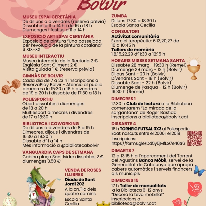 Club de lectura per a adults a Bolvir