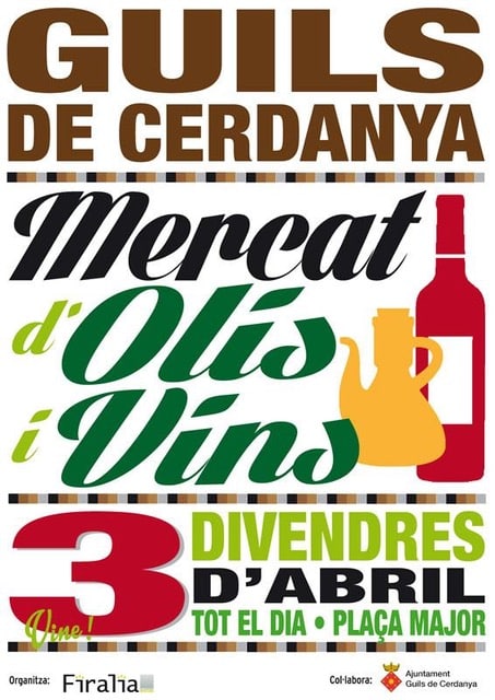 Mercat d'olis i vins a Guils de Cerdanya