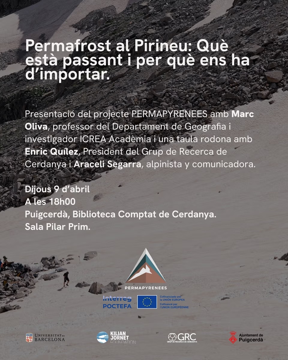Permafrost al Pirineu: què està passant i per què ens ha d'importar