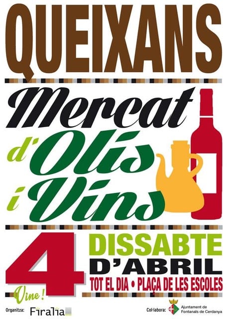 Mercat d'olis i vins a Guils de Cerdanya